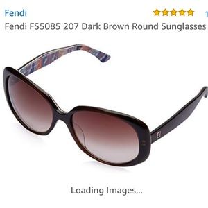 100% Authentic Fendi dark brown sunglasses FS5085